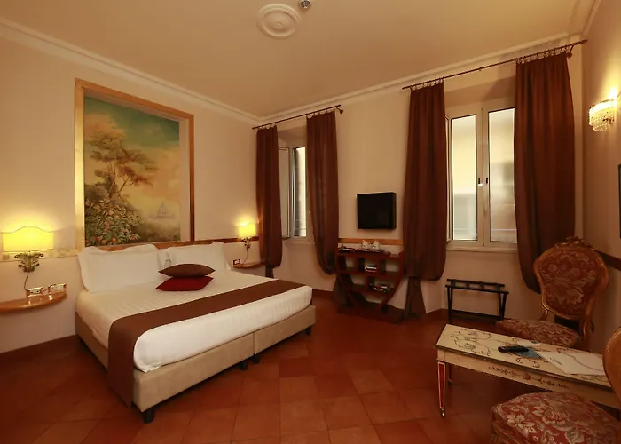 לינה וארוחת בוקר Residenza Gens Julia רומא